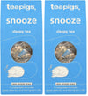 teapigs Snooze Sleepy Tea Bags, 15 Count, Herbal Blend of Apple, Lavender & Chamomile, Calming Organic Herbal Tea (Pack of 2)