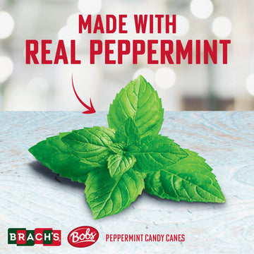Brach'S Red And White Peppermint Candy Canes, 12 Ct