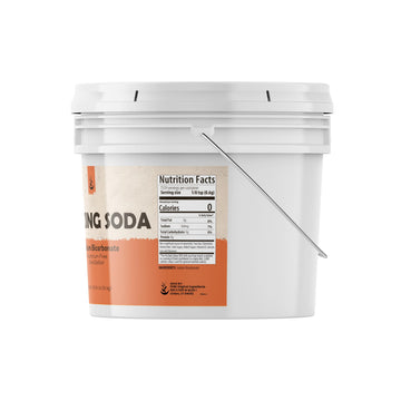 PURE ORIGINAL INGREDIENTS Baking Soda - 1 Gallon (160.14 Ounce) - Ideal for Cooking, Baking, and Cleaning