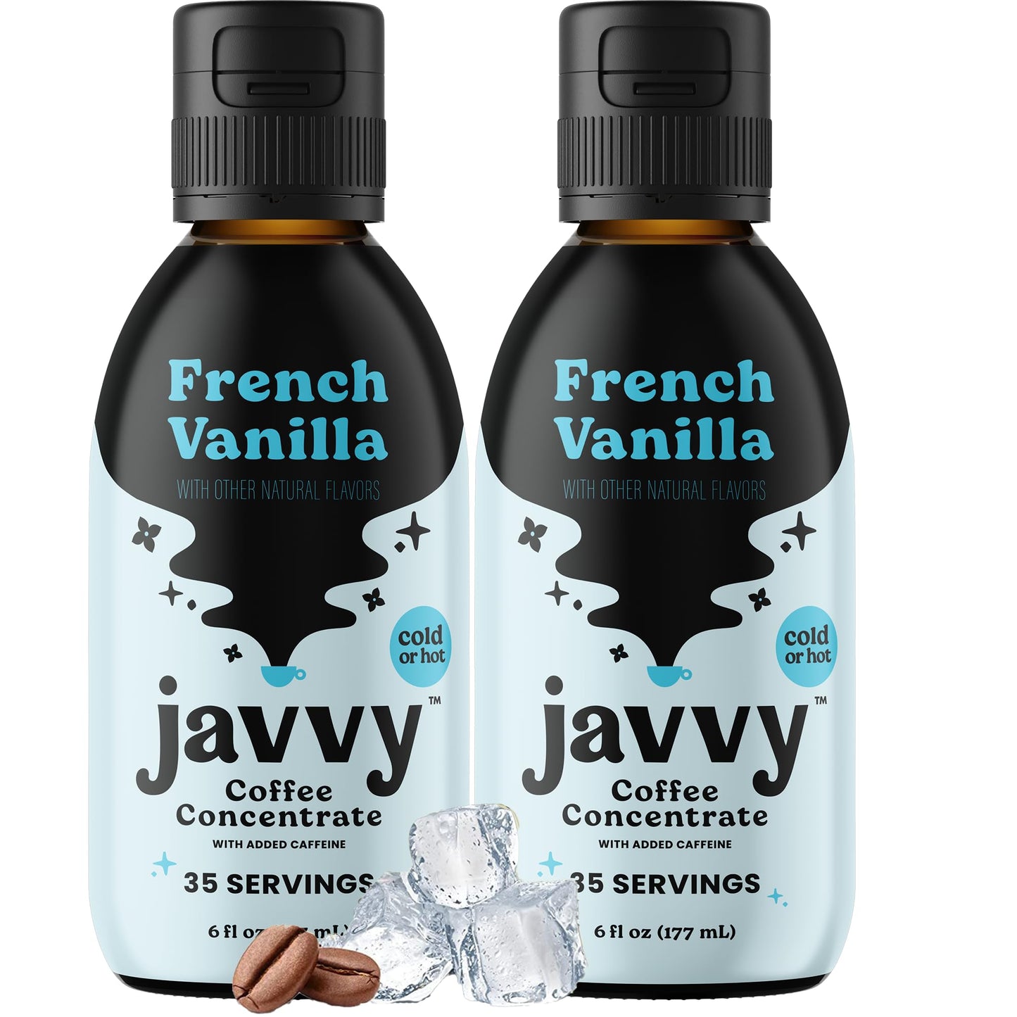 Coffee Concentrate - Cold Brew Coffee Perfect For Hot Or Iced Instant Coffees Hot Drinks Cold Brew Concentrate 2 Pack - French Vanilla