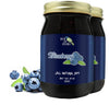 Green Jay Gourmet Blueberry Jam - All-Natural Fruit Jam With Blueberries & Lemon Juice - Vegan, Gluten-Free Jam - Contains No Pr