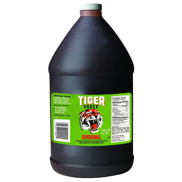 Tiger Sauce Original Hot Sauce, 1 Gallon Jug (Pack Of 4)