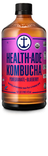 Health Ade Pomegranate Blueberry Organic Kombucha, 16oz