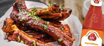 ABC Original Sambal Chili Sauce, Spicy Hot, Indonesian Dipping BBQ, No Preservative, 11.3oz / 335ml (Pack of 2)