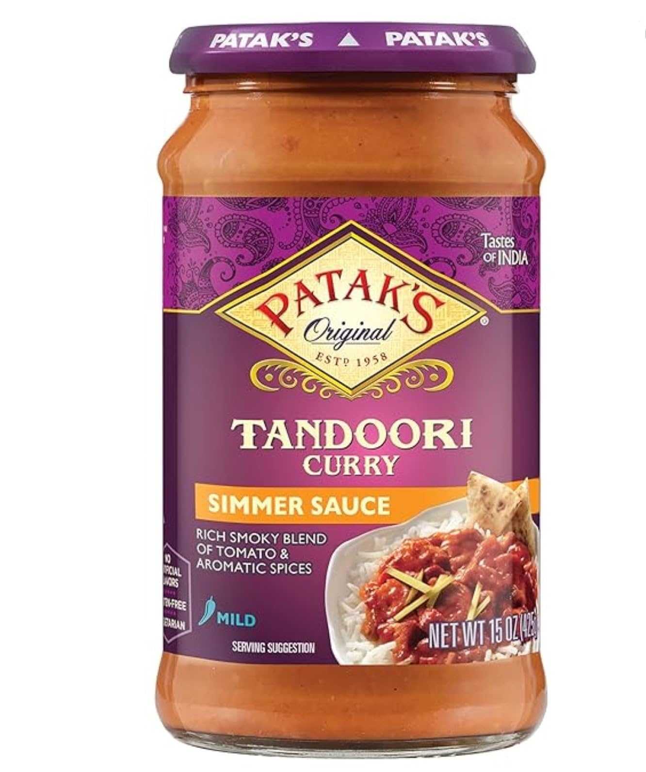 Patak Sauce Tandoori ( 6 X 15 Oz )