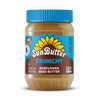 SunButter Crunch Sunflower Seed Butter, 16 oz Nut-Free Spread with 7g Plant-Based Protein, Roasted Rich & Savory Flavor, Smooth