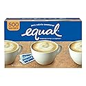 EQUAL 0 Calorie Sweetener, Sugar Substitute, Zero Calorie Sugar Alternative Sweetener Packets, Sugar Alternative, 500 Count