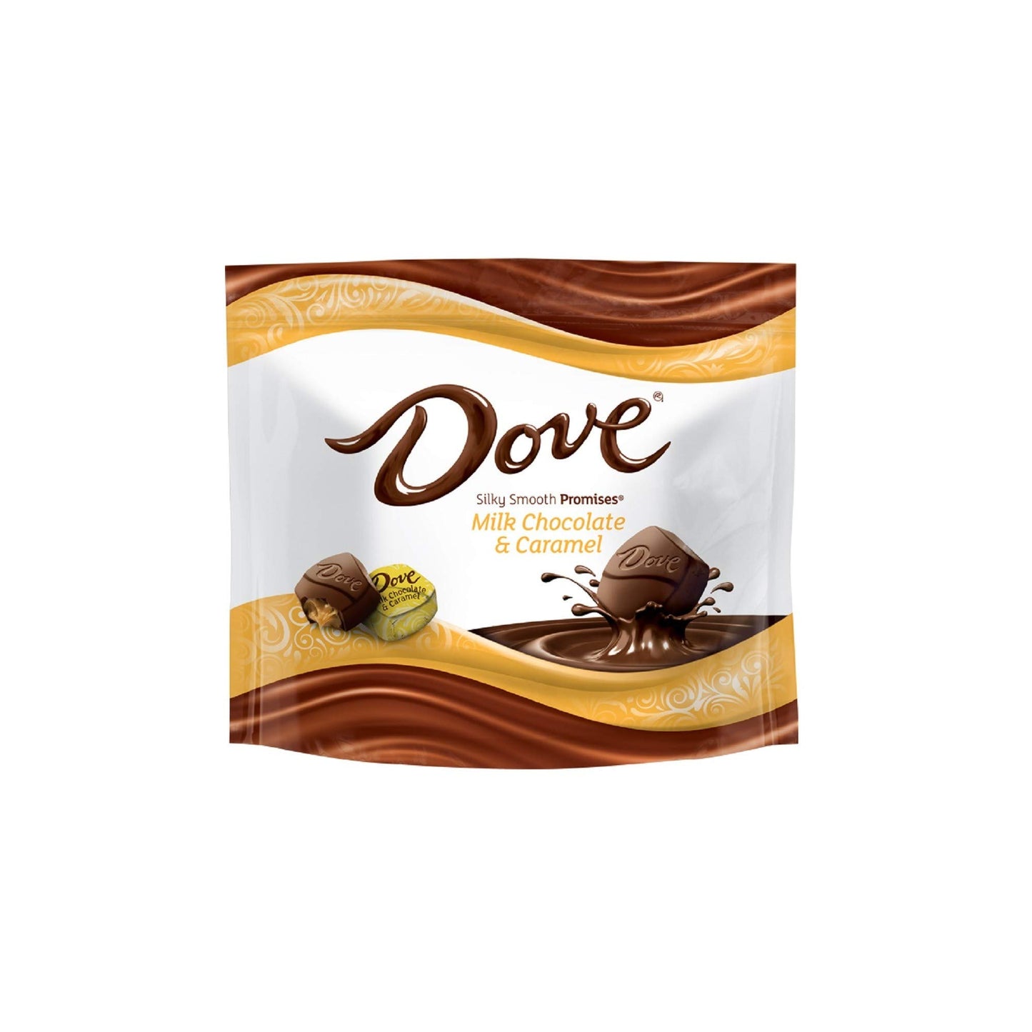 Dove Promises Milk Chocolate & Caramel Candies - 7.6Oz (Pack Of 2)