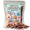 Salty Bunny Nuts - Gourmet Salted Roasted Almonds for Easter Basket Stuffers, Savory Easter Snacks, and Nutritious Holiday Treat