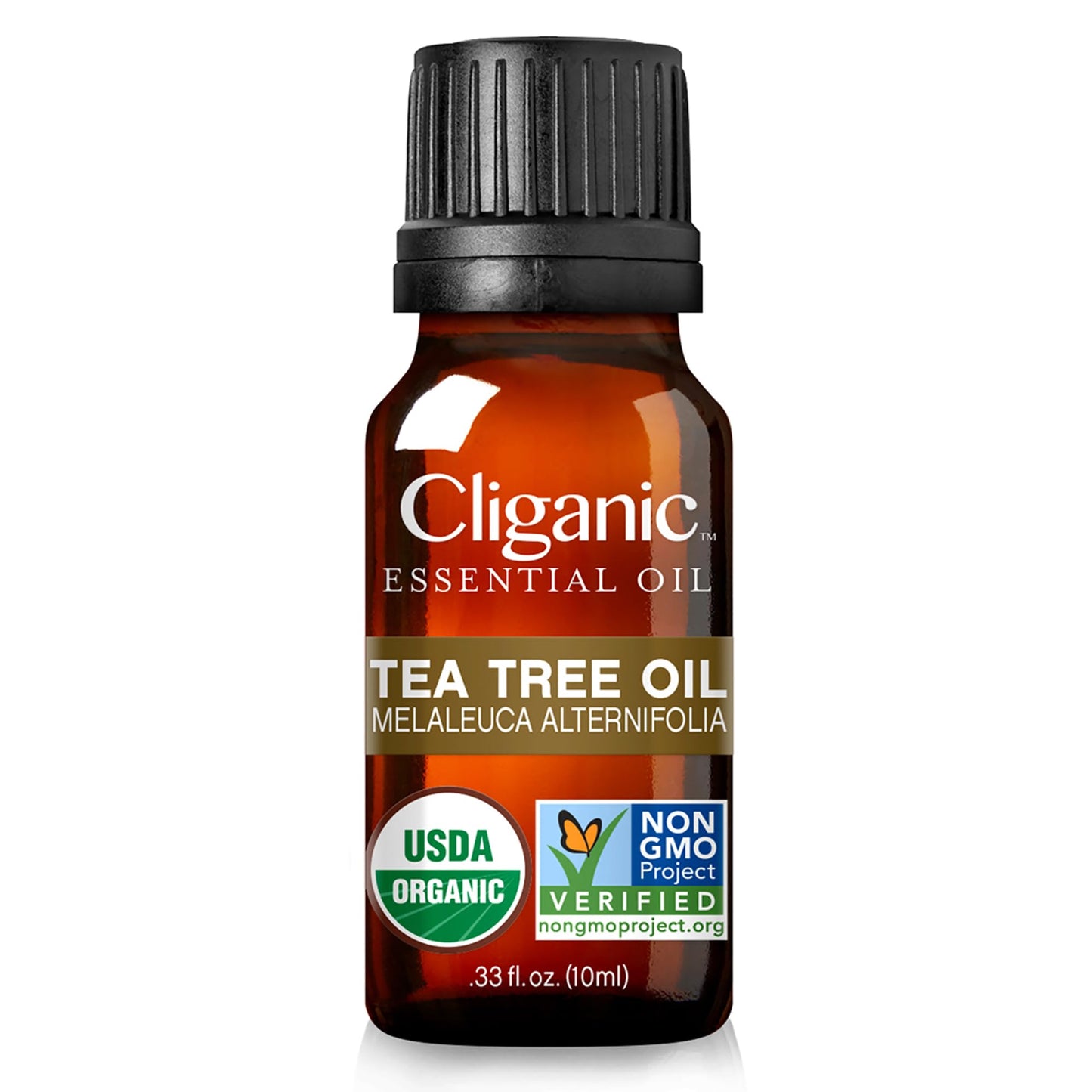 Organic Tea Tree Essential Oil, 0.33Oz