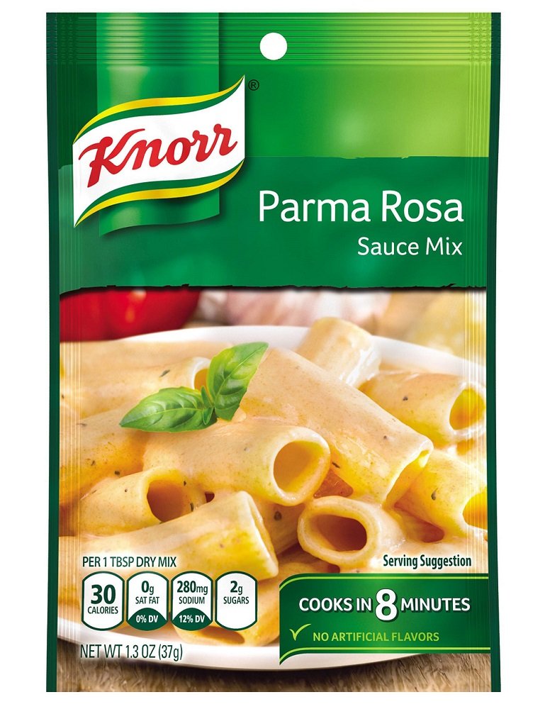 Knorr Mix Sauce Pasta Parma Rosa, 1.3 Oz (Pack Of 4)