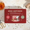 Plum Deluxe Brew Happiness Snoopy Collection Loose Leaf Tea All Natural Black and herbal tea Collectible Gift Tin