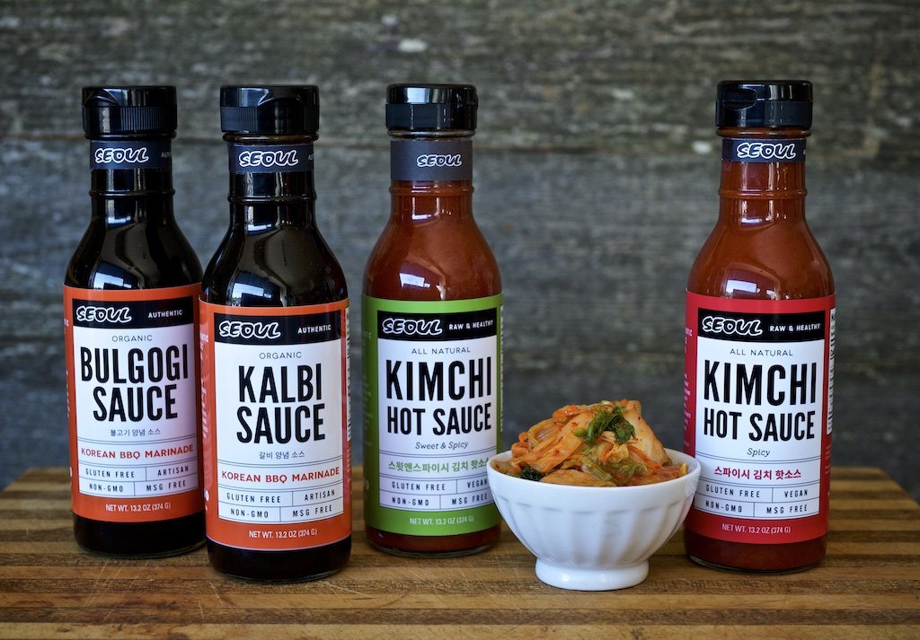 SEOUL Sweet And Spicy Kimchi Hot Sauce, 13.2 OZ