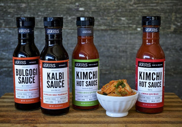 SEOUL Sweet And Spicy Kimchi Hot Sauce, 13.2 OZ