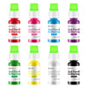 Gel Food Coloring 8 Colors x 0.35 oz Concentrated Gel Based Food Dye Vibrant Icing Colors Neon Food Coloring for Baking Cake Dec