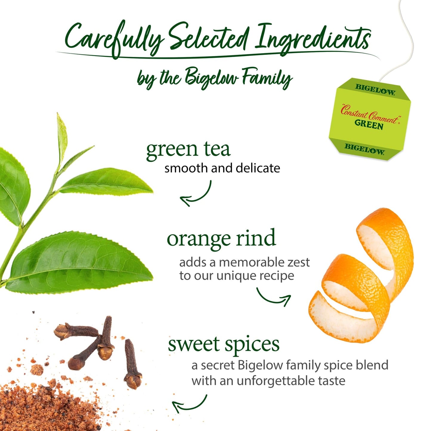Bigelow Constant Comment Green Tea 20Ct (Pack Of 4)