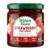 Walden Farms Strawberry Fruit Spread 12 oz Jar - Naturally Flavored - 0g Net Carbs - Kosher Certified - Great on Muffins - Panca