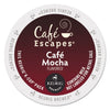 Café Escapes Café Mocha, K-Cup Portion Pack for Keurig malt-inspired, 24-Count