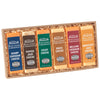 The Wisconsin Cheeseman Assorted Cheese Bars - Sharp & Mellow Cheddar, Pepper Jack, Colby, Brick, Monterey Jack, Pack of 6, 5 Ounce