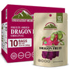 Himalayan Chef Freeze-Dried Dragon Fruit 15g/Each (Pack of 10) | Organic Dried Fruit Snacks Healthy Snack for Kids & mature-themeds Freeze-Dried Fruit