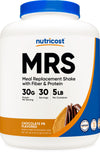Nutricost Meal Replacement Shake Powder (Chocolate Peanut Butter) 5 LBS - 30g of Protein with Fiber, GMO-Free, Gluten-Free, 30 S