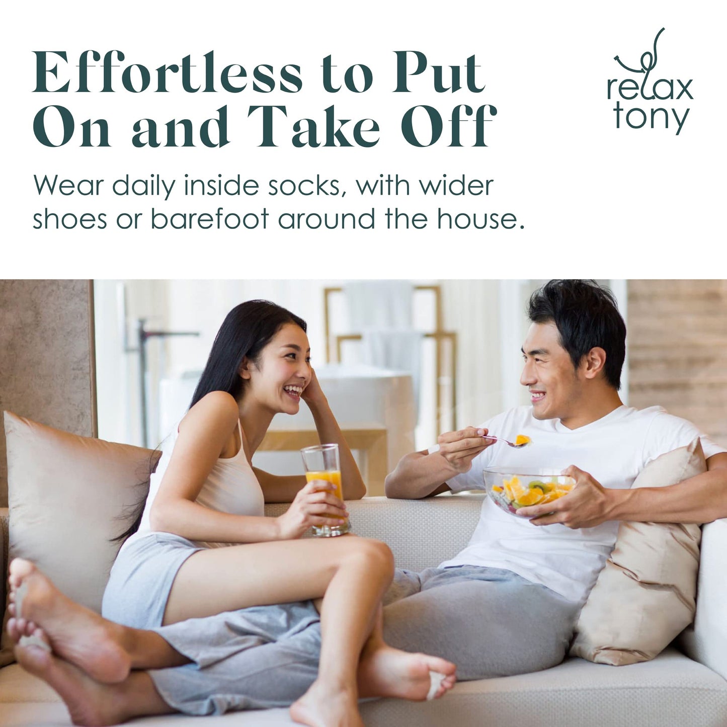 Gel Toe Separators, Spreaders & Straighteners | Hammer Toe Separator To Relieve Foot Pain & Correct Toes | Used As Toe Spacers F