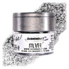 Silver Edible Glitter for Drinks, Cocktails, Cake Decorating, Strawberries, Chocolates & More | No Taste | 4g | 100% Food-Safe |