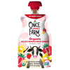 Once Upon a Farm A2/A2 Whole Milk Shake, Strawberry Creme Kids Pouch, 4oz