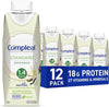 Compleat Standard 1.4 Plant-Based Vanilla Nutrition Shake - 18g Protein, 29 Vitamins & Minerals - Vegan Tube Feeding Formula - 8