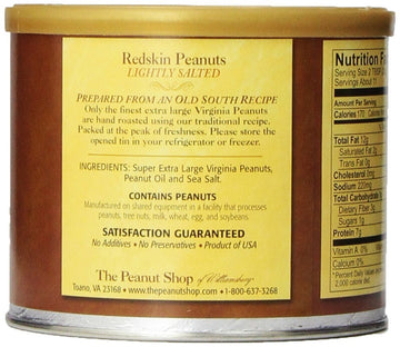 The Peanut Shop Of Williamsburg Redskin Peanuts, Roasted & Salted, 10.5 Ounce