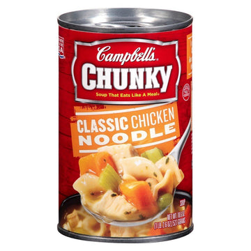 Campbell'S Chunky Classic Chicken Noodle Soup (Pack Of 8)