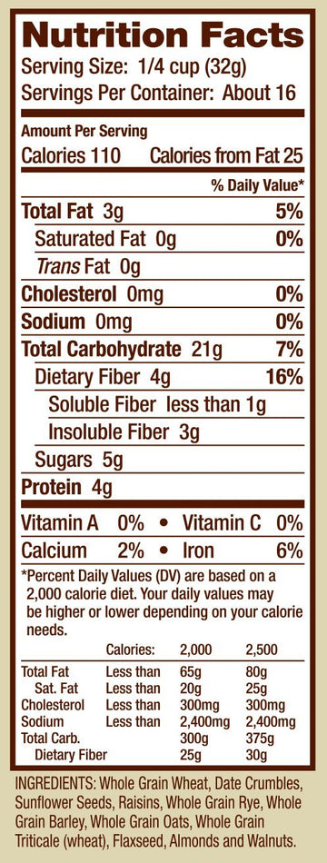 Bob s Red Mill Old Country Style Muesli Cereal, 18 Ounces (Pack Of 4)