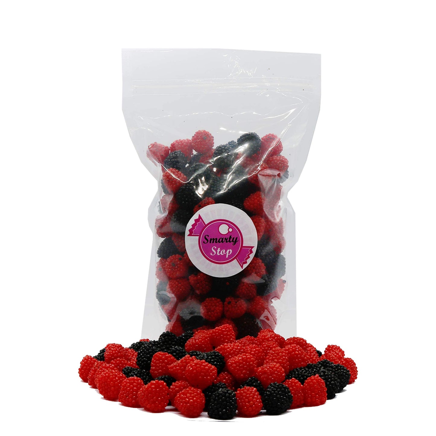 Smarty Stop Gummy Collections (Raspberries And Blackberries), 1 Pound (Pack Of 1)