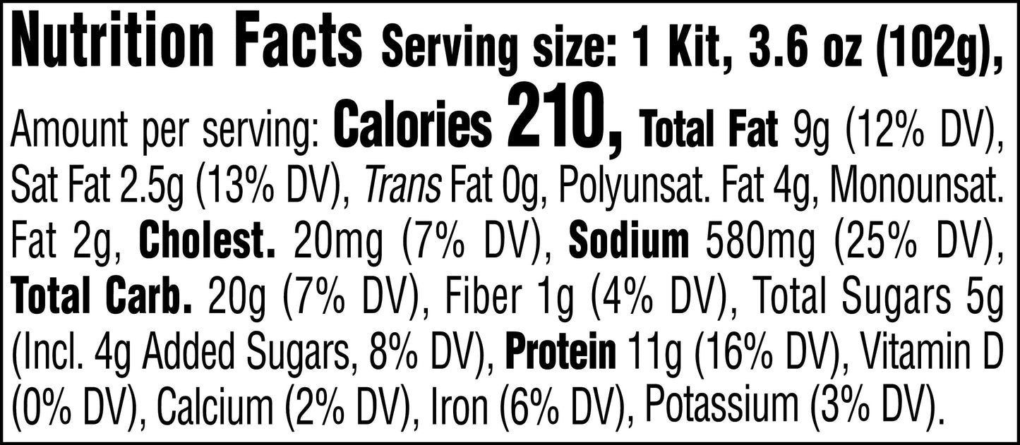 Starkist Ready-To-Eat Tuna Salad Kit, Original Deli Style, 3.28 Oz, Pack Of 12