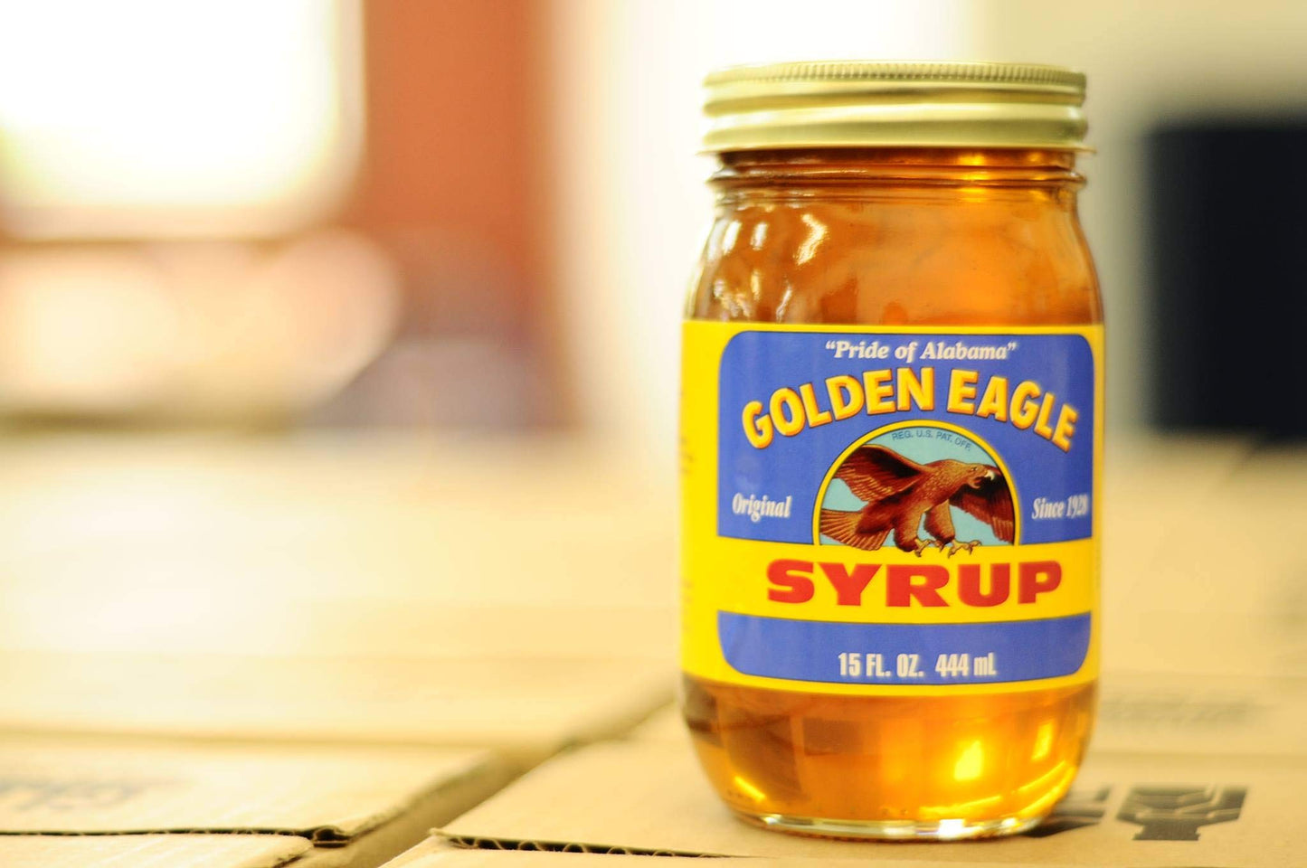 Golden Eagle Original Syrup: 2 pack of 15 Fl Oz Jars