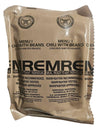 EPIDEMIC PROOF Genuine USGI MRE Meal, Ready to Eat Chili with Beans, 24 oz, Inspection Date 01/2026 or Newer, New Packaging