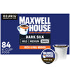 Maxwell House Dark Silk Dark Roast K-Cup Coffee Pods (84 ct Box)