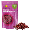Amrita Dried Cranberries 2 Lb | Sweetened With Apple Juice, Unsulfured, Gluten Free, Non-Gmo, No Preservatives | Packed Fresh In Resealable Bags | Fruit Snacks, Salads, Baking