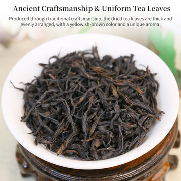 Yuexi Phoenix Oolong Tea Loose Leaf Ya Shi Xiang Dancong Tea Loose Leaf 4.23Oz/120G Top-Grade Chaozhou Phoenix Mountain Tea Rich