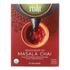 Rishi Tea Masala Chai Herbal Tea | Immune Support, Organic, Highly Caffeinated, Naturally Spiced, Black Tea Blend | 15 Sachet Ba
