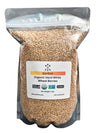 Gorlion Organic Hard White Wheat Berries 4 LBS. Great for Bread, Pancakes, Waffles, Pastries, Cereals, Salads, Flatbreads, Crack