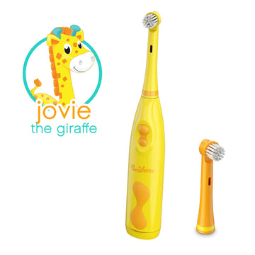Brusheez Electronic Toothbrush Replacement Brush Heads 2 Pack (Jovie The Giraffe)