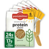 Pastabilities, Protein Pasta, Penne - 24G Protein & Low Carb, 17G Net Carbs - High Protein, Delicious Taste & Texture Non-Gmo Plant-Based Pasta, Keto Friendly, Vegan (8 Ounce, 6 Pack)