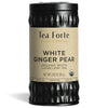 Tea Fort Organic White Tea White Ginger Pear, 2.82 Ounce Loose Leaf Tea Canister