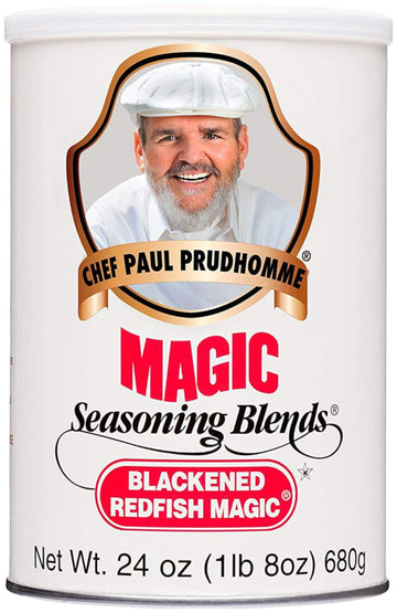 Chef Paul Blackened Redfish Magic Seasoning, 24-Ounce Canisters (Pack Of 2)