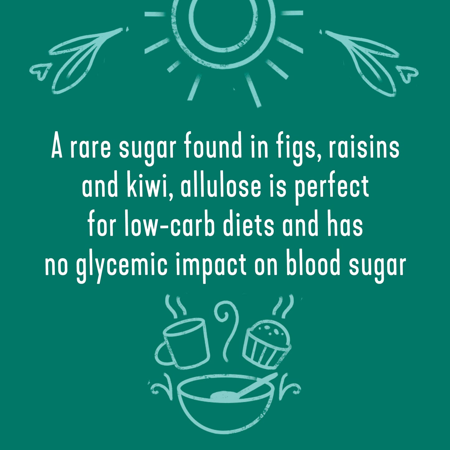 Wholesome Allulose Sweetener, 12-Ounce Bag, Zero Calorie Granulated Sugar Substitute, Non Gmo, Non Erythritol, Gluten Free & Veg