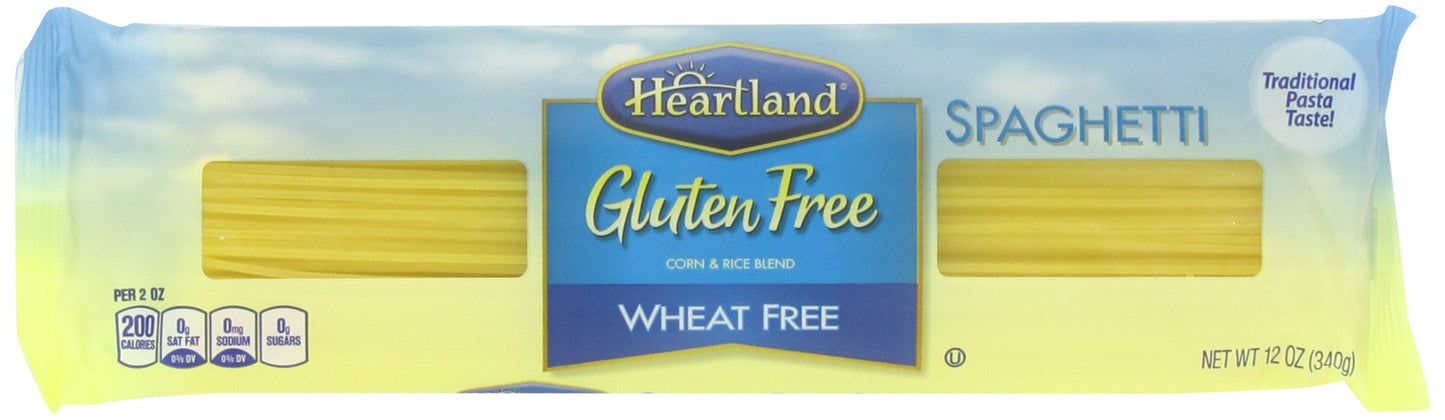 Heartland Gluten Free Spaghetti 12 oz. (Pack of 5)