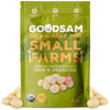 goodSAM Organic Raw Macadamia Nuts - Unsalted, Whole Nuts - Buttery Creamy Flavor - Sustainably Grown on Regenerative Family Far