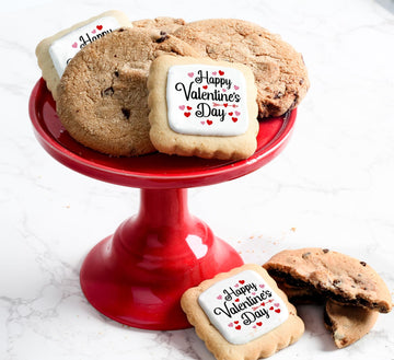 Gift Basket Cookies Chocolate Chip Cookies Fudge Filled For Men Women Kids | Individually Wrapped | Large Cookie Treats