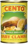 Cento Clam Baby Whole, 10 Ounce (Pack Of 12)